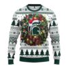 Michigan State Spartans Party Ideas Christmas Jumper Awesome Ugly Sweater - Narides