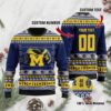 Michigan Wolverines Custom Christmas Jumpers Ugly Sweater - Narides