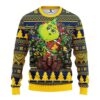 Michigan Wolverines Grinch Hug Party Ideas Christmas Jumper Awesome Ugly Sweater - Narides