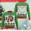 Personalized Mickey Merry Christmas Ugly Sweater - Disney Mickey Christmas - Ugly Christmas Sweater - Narides