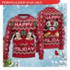 Personalized Mickey Mouse Disney Ugly Christmas 3D Sweater - Ugly Christmas Sweater - Narides