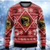 Mighty Morphin Power Ranger Red Christmas Limited Ugly Sweater - Narides