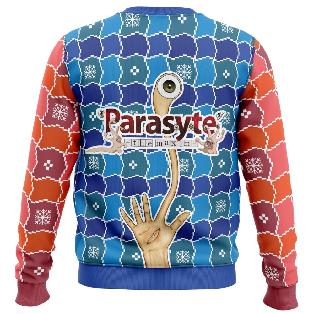 Migi Parasyte Ugly Christmas Sweater - Holiday Jumper Sweatshirt - Narides