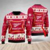 Miller High Life Personalized Christmas Jumpers Awesome Ugly Sweater - Narides