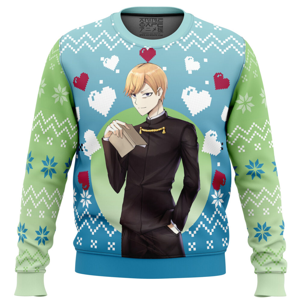 Miyuki Shirogane Kaguya-sama: Love Is War Ugly Christmas Sweater - Holiday Jumper Sweatshirt - Narides