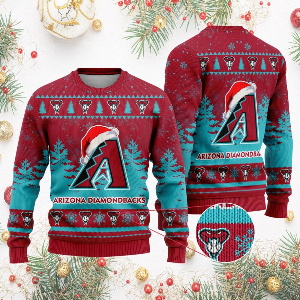 MLB Arizona Diamondbacks Special Christmas Ugly Sweater - Narides