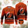 MLB Baltimore Orioles Special Christmas Ugly Sweater - Narides