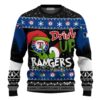 Mlb Grinch Drink Up Texas Rangers Custom Christmas Jumpers Ugly Sweater - Narides