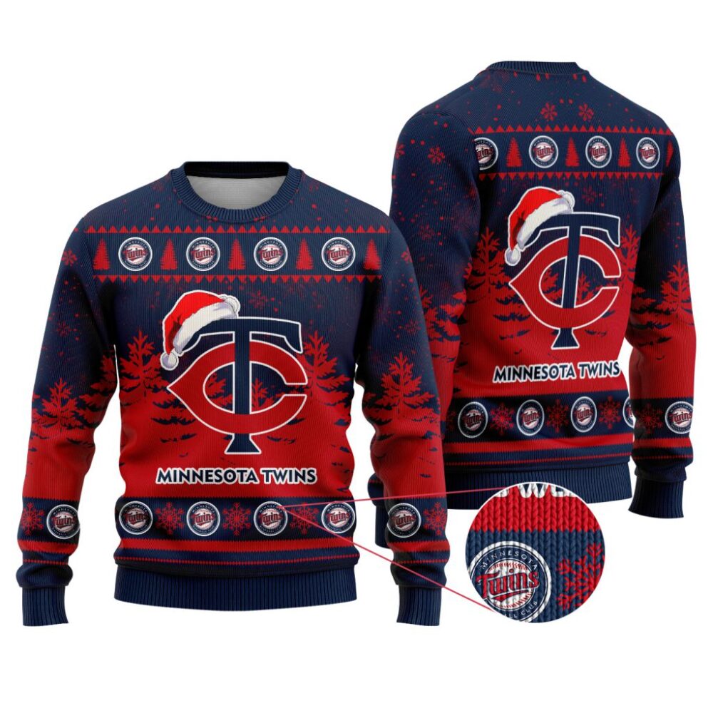 MLB Minnesota Twins Special Christmas Ugly Sweater - Narides