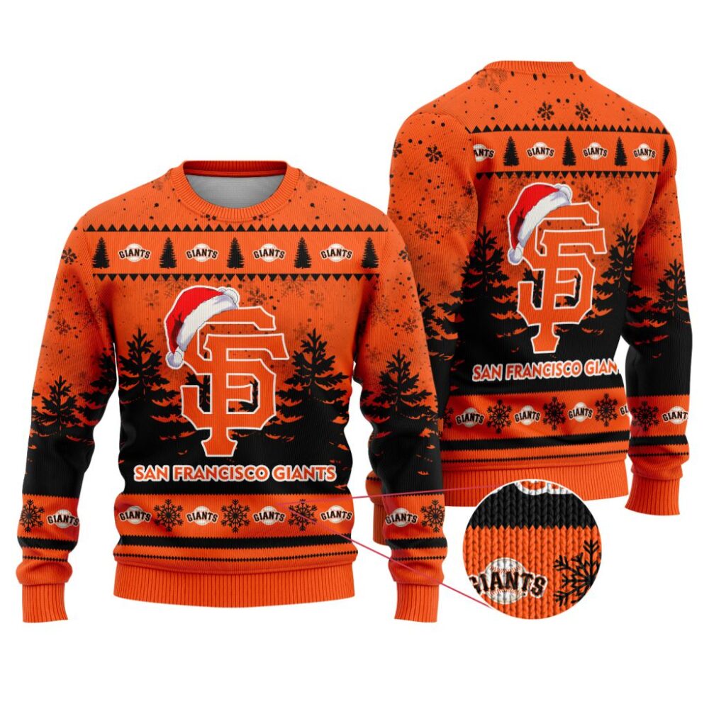 MLB San Francisco Giants Special Christmas Ugly Sweater - Narides