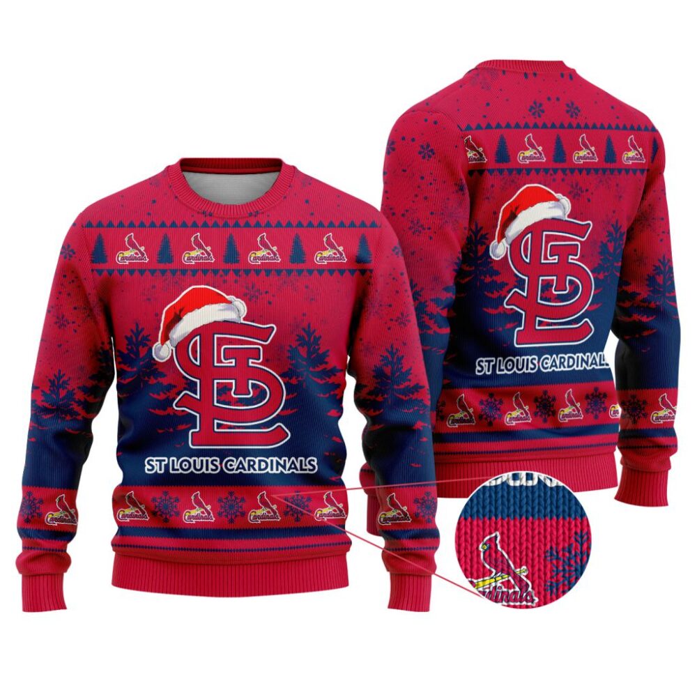 MLB St. Louis Cardinals Special Christmas Ugly Sweater - Narides