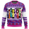 Monogatari Girls Bakemonogatari Ugly Christmas Sweater - Holiday Jumper Sweatshirt - Narides