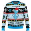 Mr Meeseeks Christmas Awesome Ugly Sweater - Narides