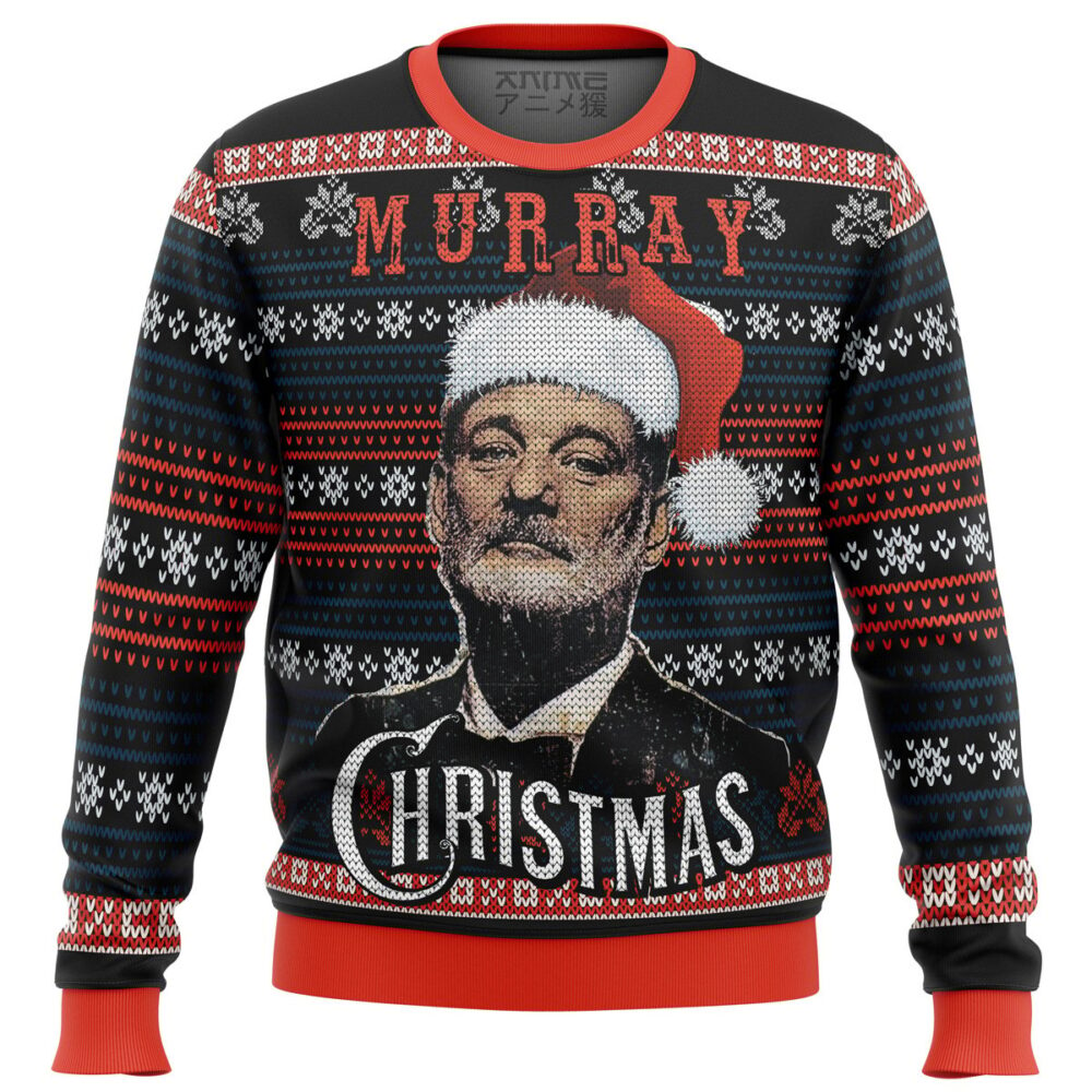 Murray Xmas Ugly Christmas Sweater - Funny Holiday Jumper Sweatshirt - Narides