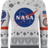 Nasa Houston We Have A Present Christmas Limited Ugly Sweater - Narides