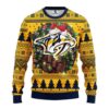 Nashville Predators Party Ideas Christmas Jumper Limited Ugly Sweater - Narides