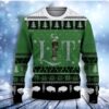 Native Lit Smoke Green Christmas Ugly Sweater - Narides