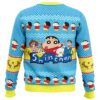 Naughty Shinnosuke Crayon Shin-chan Ugly Christmas Sweater - Holiday Jumper Sweatshirt - Narides