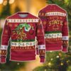 Ncaa Iowa State Cyclones Grinch Christmas Awesome Ugly Sweater - Narides