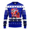 New York Rangers Dabbing Santa Claus Party Ideas Christmas Jumper Ugly Sweater - Narides