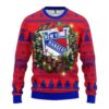 New York Rangers Party Ideas Christmas Jumper Awesome Ugly Sweater - Narides