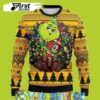 Nfl Green Bay Packers Grinch Hug Green Bay Packers Christmas Ugly Sweater - Narides