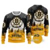 NHL Boston Bruins Special Christmas Ugly Sweater - Narides