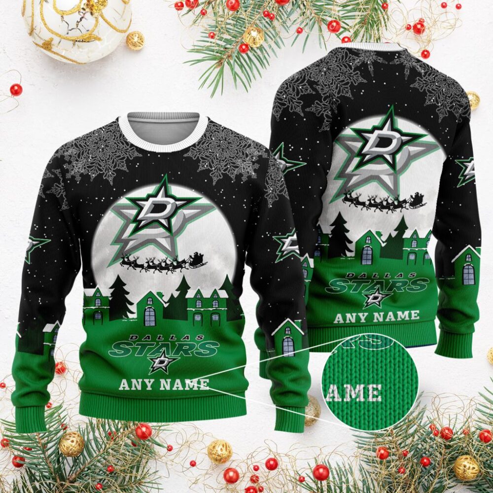 NHL Dallas Stars Special Christmas Ugly Sweater - Narides