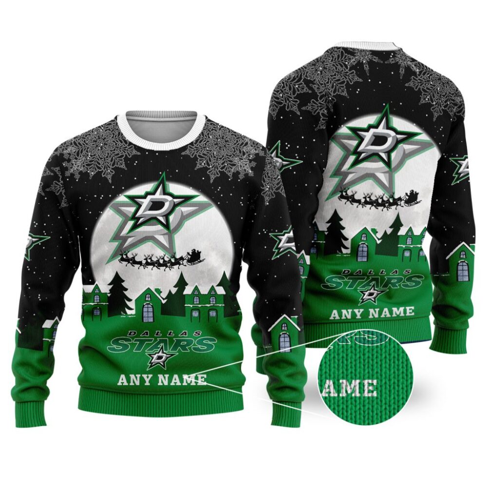 NHL Dallas Stars Special Christmas Ugly Sweater - Narides