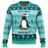 NOOT NOOT Pingu Ugly Christmas Sweater - Holiday Jumper Sweatshirt - Narides