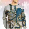 Octopus Christmas Limited Ugly Sweater - Narides