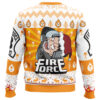 Oh No, Not That Anything But Christmas Fire Force Ugly Christmas Sweater - Holiday Jumper Sweatshirt - Narides