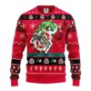 Ohio State Buckeyes Grinch Party Ideas Christmas Jumper Awesome Ugly Sweater - Narides