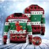 On The Naughty List Dragon Christmas Awesome Ugly Sweater - Narides