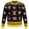 One Piece One Piece Flags Ugly Christmas Sweater - Holiday Jumper Sweatshirt - Narides