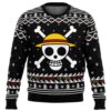 One Piece Straw Hat Pirates Christmas Party Ideas Christmas Jumper Ugly Sweater - Narides