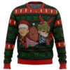 One Punch Man Holiday Ugly Christmas Sweater - Holiday Jumper Sweatshirt - Narides