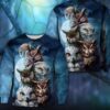 Owl Ntqdtm Sweatshirt Ugly Sweater - Narides