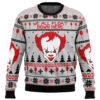 Pennywise IT Ugly Christmas Sweater - Holiday Jumper Sweatshirt - Narides