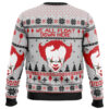 Pennywise IT Ugly Christmas Sweater - Holiday Jumper Sweatshirt - Narides