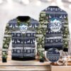 Personalized Busch Latte Camo Xmas Ugly Sweater - Narides