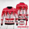 Personalized Deer Coors Light Christmas Limited Ugly Sweater - Narides