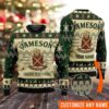 Personalized Jameson Irish Whiskey Christmas Limited Ugly Sweater - Narides