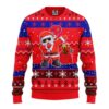 Philadelphia Phillies Dabbing Santa Claus Party Ideas Christmas Jumper Limited Ugly Sweater - Narides