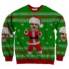 Photo Inserted Custom Christmas Santa Personalized Christmas Jumper Ugly Sweater - Narides