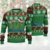 Pickle Woolen Christmas For Holiday Rick And Morty Christmas Jumper Awesome Ugly Sweater - Narides