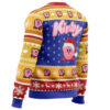 Pink Puff Christmas Kirby Ugly Christmas Sweater - Holiday Jumper Sweatshirt - Narides