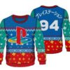 Playstation 12 Days Of Play Christmas Ugly Sweater - Narides