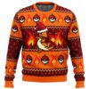 Pokemon Charmander Party Ideas Christmas Jumper Awesome Ugly Sweater - Narides