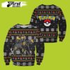 Pokemon Christmas Pokemon Umbreon Knitted Funny Christmas Holiday The First Dreamer Store Awesome Ugly Sweater - Narides